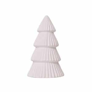 Juletræ Keramik - 13 cm - Hvid