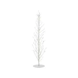 Juletræ i ståltråd, Glow, Hvid
