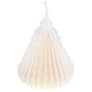 Origami Juletræ Lys Hvid