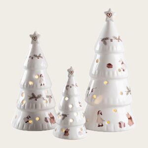 Juletræer Med LED Hvid