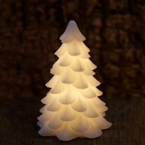Sirius - Carla Juletræ, 19 cm, Hvid